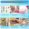 Diamond Paintings Kits for Beginners,Full Round Drill Diamond Arts Kits for Adults,Glowing Dream Forest Paint by Diamond,5D DIY Diamond Painting Dot Gem Art, for Home Wall Decor 13.8x13.8 Inch